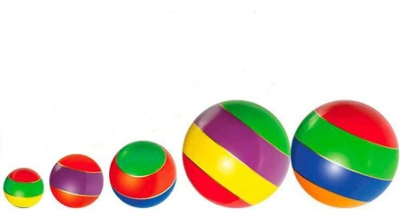 Купить Мячи резиновые (комплект из 5 мячей различного диаметра) в Белоусове 