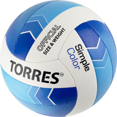 Купить Мяч волейбольный Torres Simple Color любительский р.5 в Белоусове 